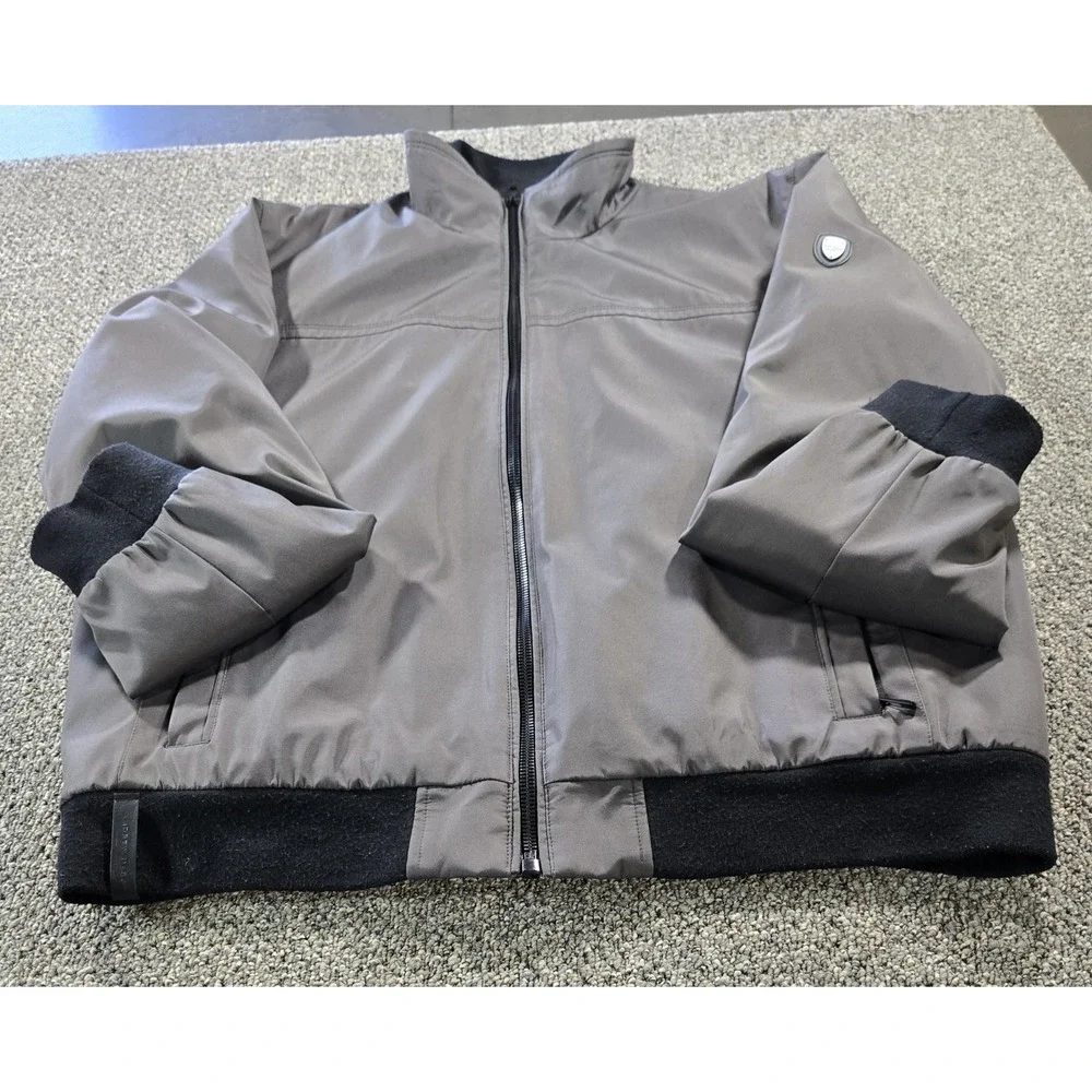 Andrew Marc  Polyester Bomber  Jacket Large